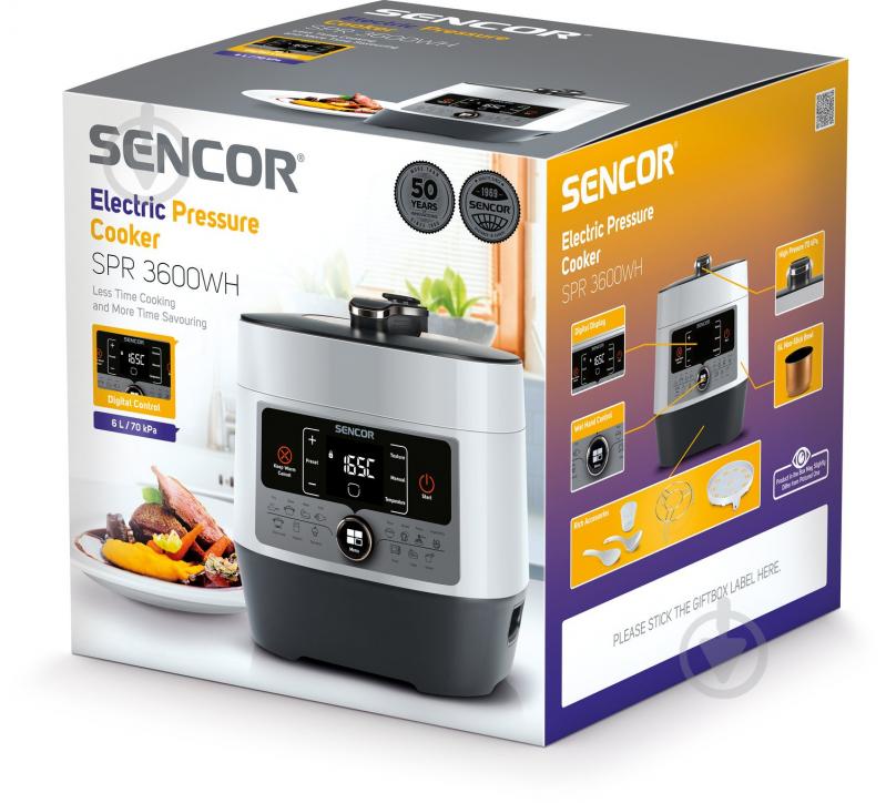 Повільноварка Sencor SPR3600WH - фото 17