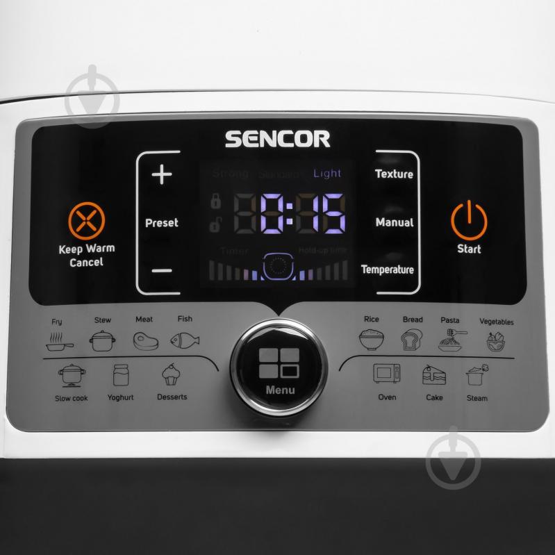 Повільноварка Sencor SPR3600WH - фото 4