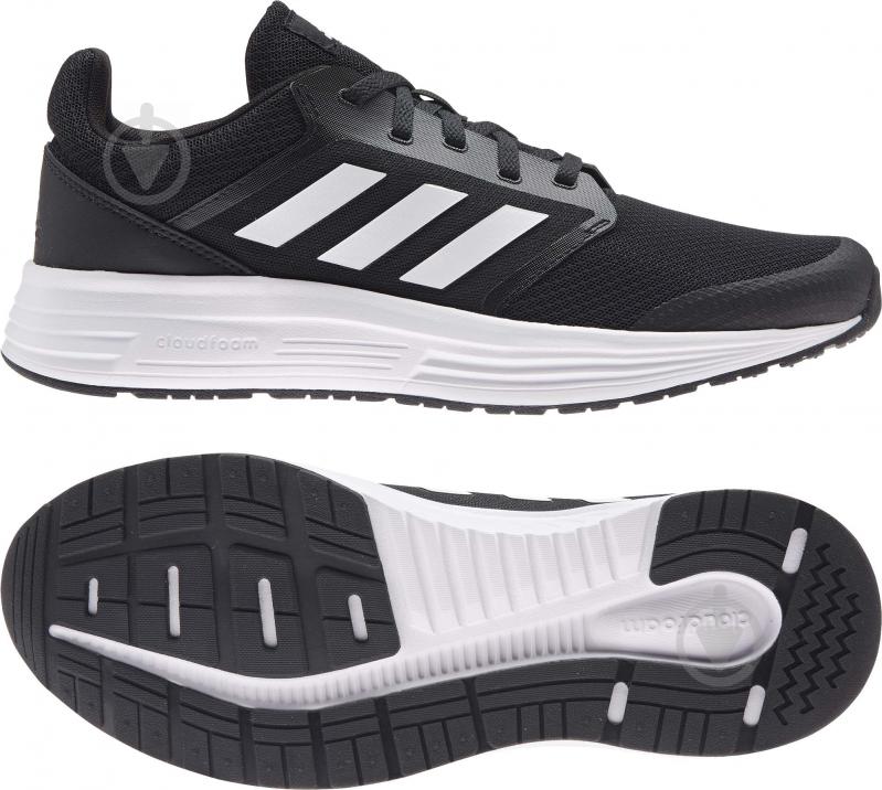 Кроссовки мужские летние Adidas GALAXY 5 FW5717 р.45 1/3 черные - фото 4