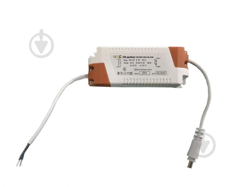 Драйвер 42 В 36 Вт IP20 LPD-DRV-600-36-230 DELTA - фото 1