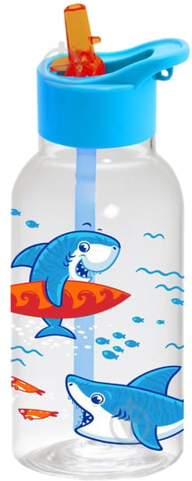 Бутылка для воды Shark с трубочкой 0.46 л 161807-370 Herevin - фото 1