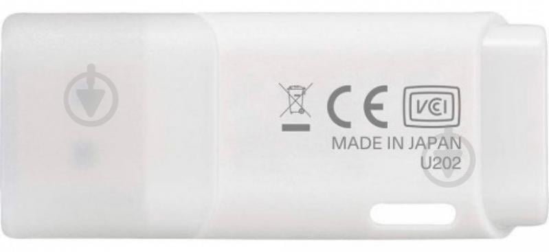 Флешпам'ять USB KIOXIA TransMemory U202 64 ГБ USB 2.0 white (LU202W064GG4) - фото 2