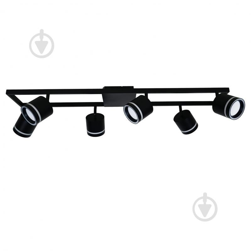 Люстра стельова Victoria Lighting 6x12 Вт GX53 чорний Firth/PL6 black - фото 2
