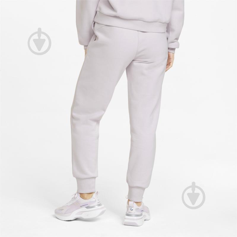 Штани Puma BMW MMS Wmn ESS Sweat Pants 53424806 р. XS бузковий - фото 2