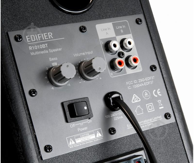 Акустическая система Edifier R1010BT 2.0 black - фото 5