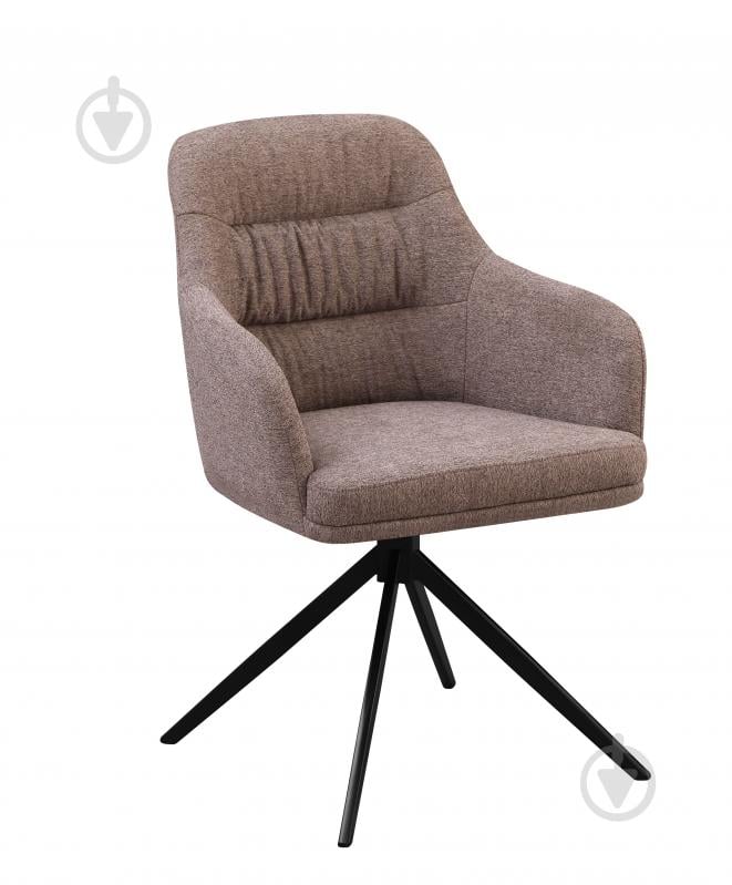 Стул Special4You Shadow коричневый / черный - фото 1