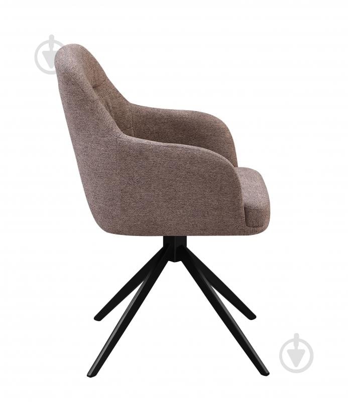 Стул Special4You Shadow коричневый / черный - фото 3