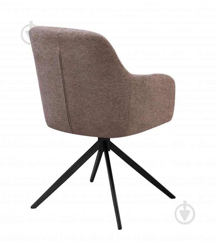 Стул Special4You Shadow коричневый / черный - фото 4