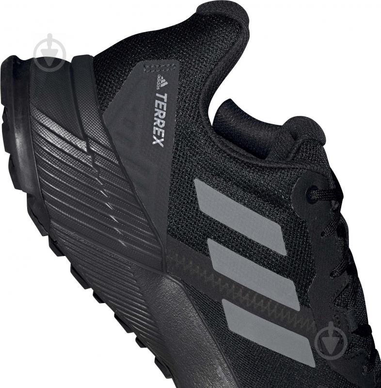 Кроссовки мужские летние Adidas TERREX SOULSTRIDE FY9215 р.44 2/3 черно-серые - фото 12