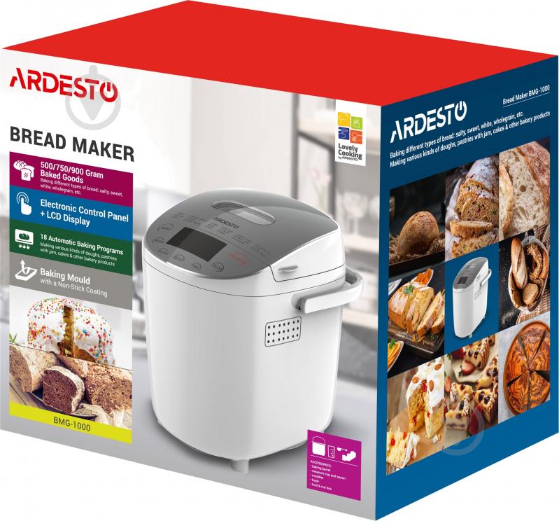 Хлебопечка Ardesto BMG-1000 - фото 2 Хлебопечка Ardesto BMG-1000 - фото 2