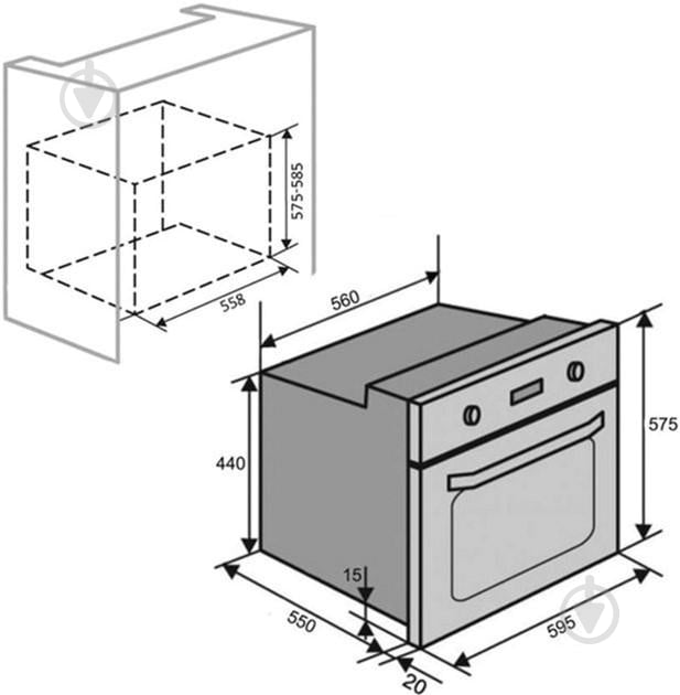 Духова шафа Kumtel B66-SF3(MT) MAGIC GLASS - фото 6 Духова шафа Kumtel B66-SF3(MT) MAGIC GLASS - фото 6