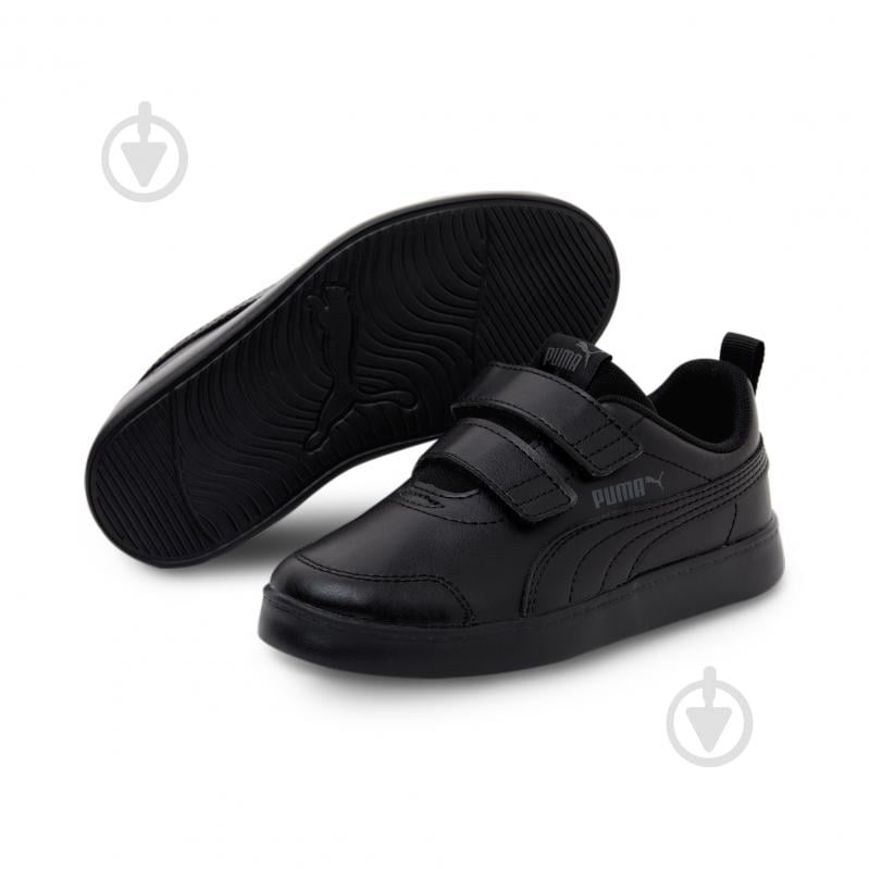 Кросівки Puma Courtflex v2 V PS 37154306 р.32,5 чорні - фото 1