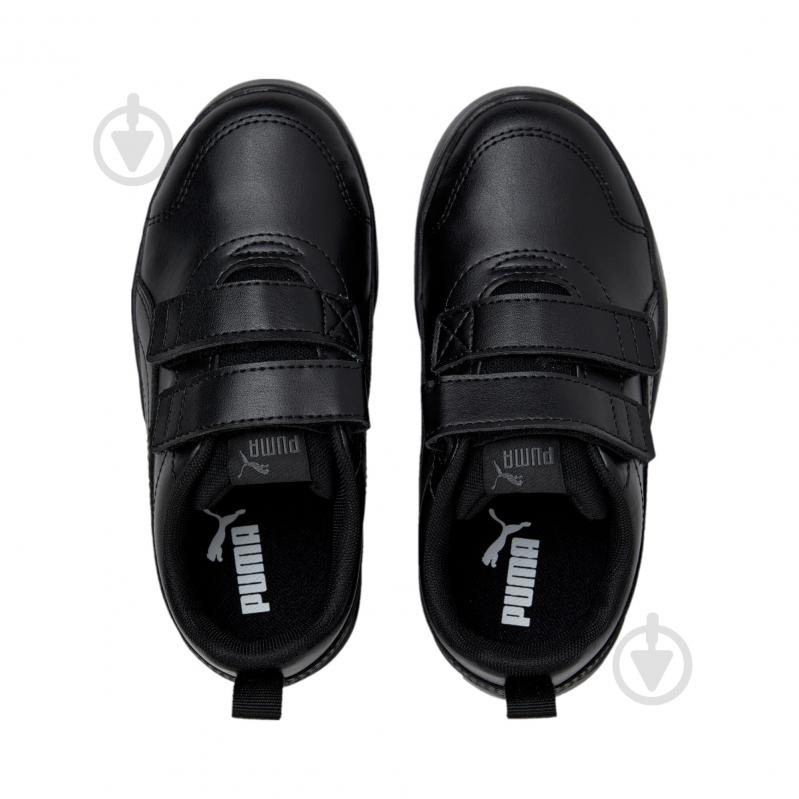 Кросівки Puma Courtflex v2 V PS 37154306 р.32,5 чорні - фото 6