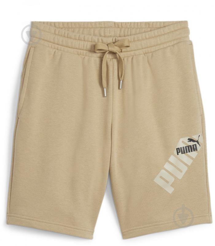 Шорты Puma POWER GRAPHIC SHORTS 9'' TR 67896583 р. 2XL бежевый - фото 1