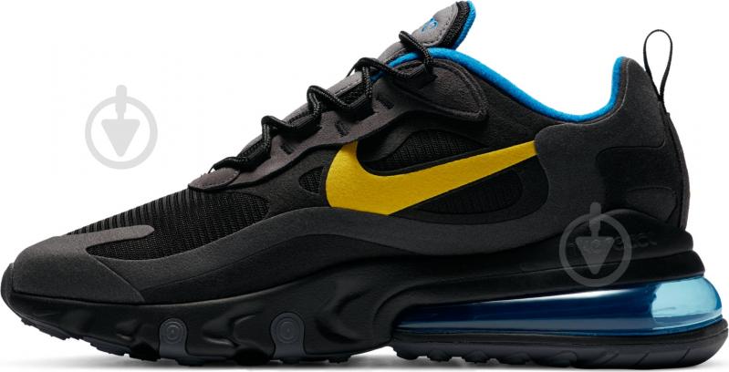Кросівки чоловічі Nike AIR MAX 270 REACT DA1511-001 р.41 чорні - фото 4 Кросівки чоловічі Nike AIR MAX 270 REACT DA1511-001 р.41 чорні - фото 4