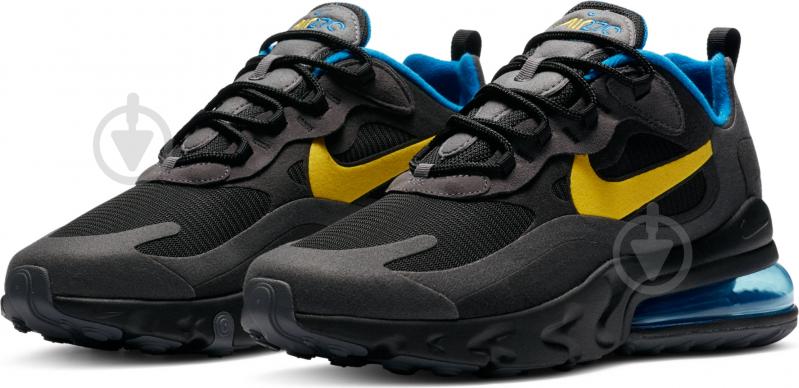 Кросівки чоловічі Nike AIR MAX 270 REACT DA1511-001 р.41 чорні - фото 6 Кросівки чоловічі Nike AIR MAX 270 REACT DA1511-001 р.41 чорні - фото 6