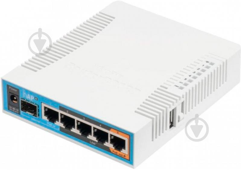 Маршрутизатор беспроводной Mikrotik hAP AC RB962UiGS-5HacT2HnT - фото 2