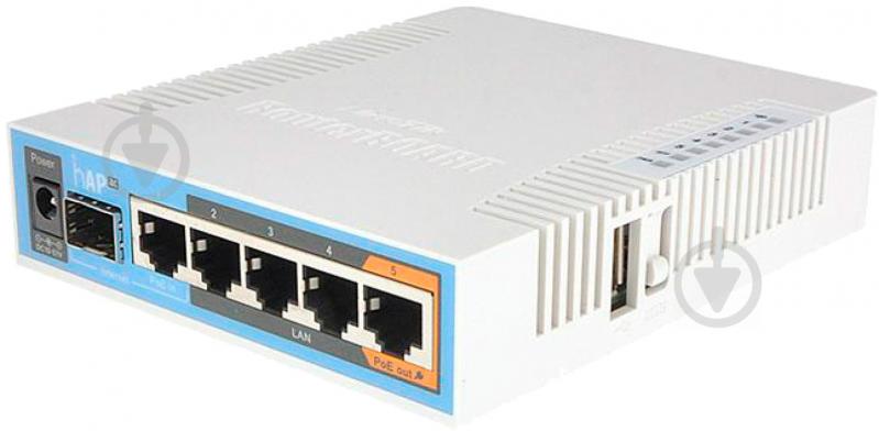 Маршрутизатор беспроводной Mikrotik hAP AC RB962UiGS-5HacT2HnT - фото 4