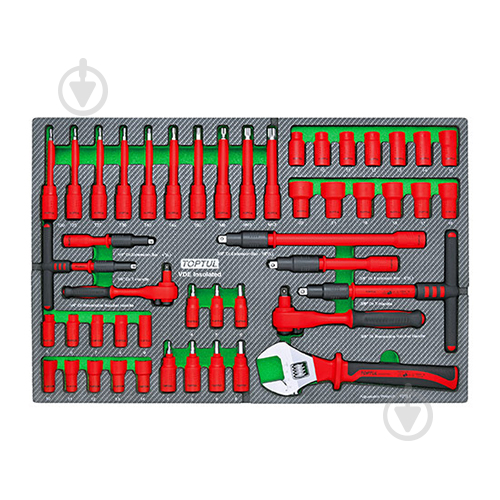 Набір ручного інструменту Toptul 48 шт. GED4863 - фото 1