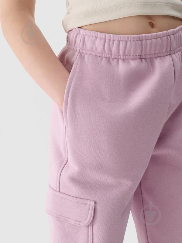 Штани 4F TROUSERS CAS F1135 4FJWSS25TTROF1135-52S р. 158 рожевий - фото 4