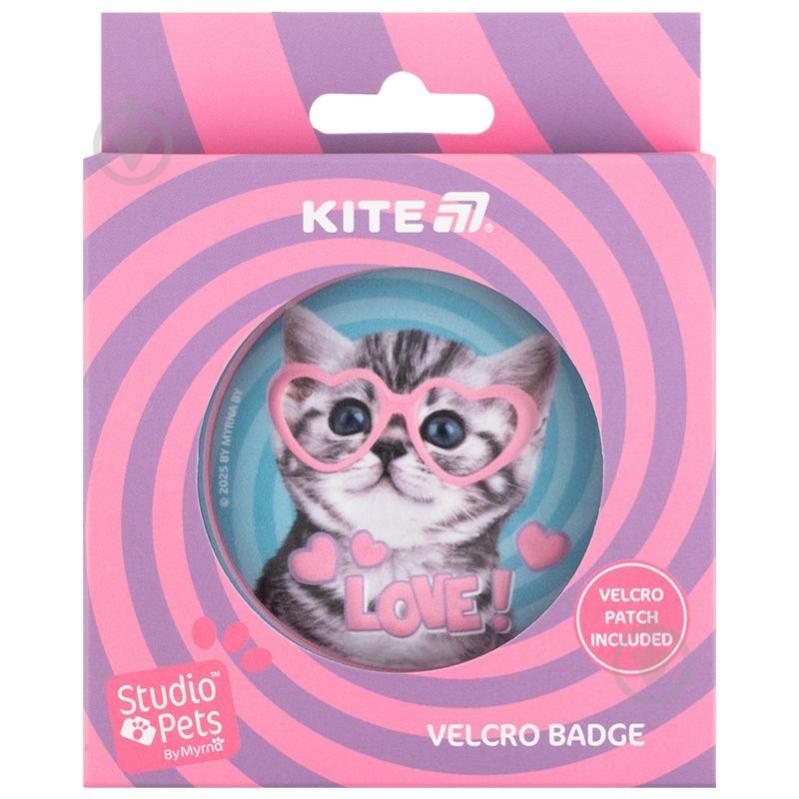 Бейдж KITE на липучке 3011 Studio Pets - фото 1 Бейдж KITE на липучке 3011 Studio Pets - фото 1