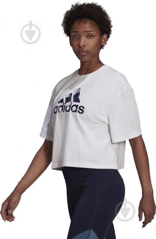 Футболка Adidas W UFORU T GS3871 р.M белый - фото 7