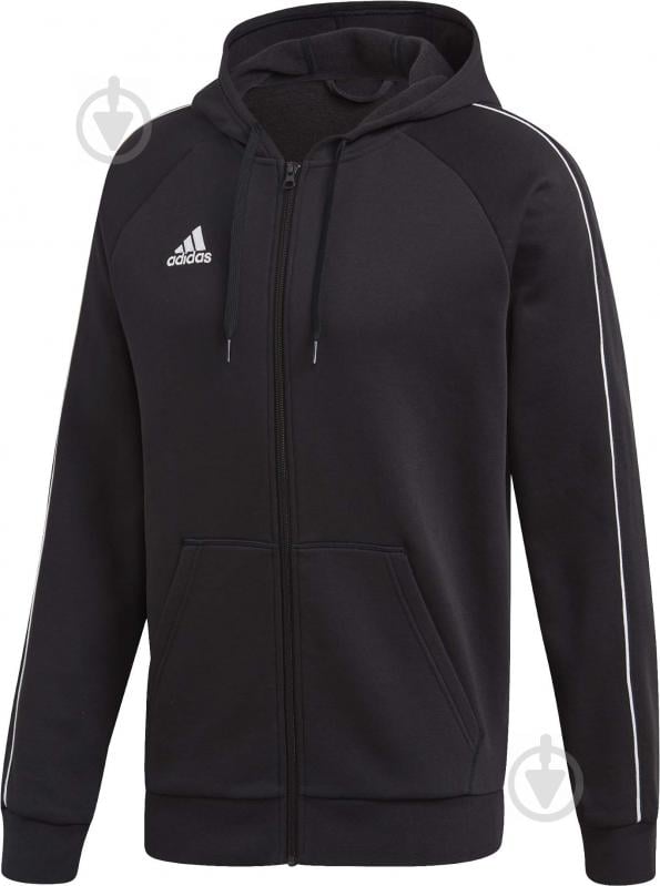 Джемпер Adidas CORE18 FZ HOODY FT8068 р. L чорний - фото 3