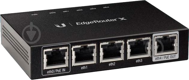 Маршрутизатор Ubiquiti EdgeRouter X ER-X - фото 1