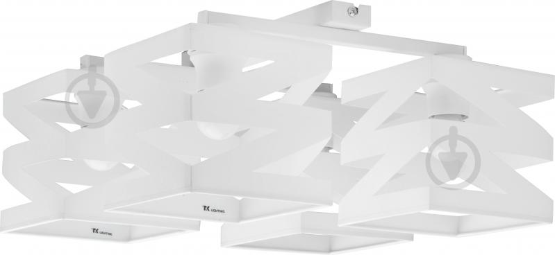 Люстра потолочная TK Lighting Split 4x60 Вт E27 белый 2337 - фото 1 Люстра потолочная TK Lighting Split 4x60 Вт E27 белый 2337 - фото 1