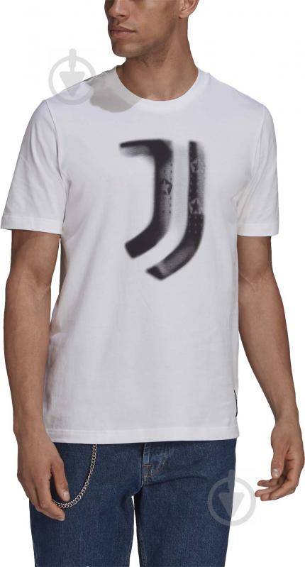 Футболка Adidas JUVE TEE GR2907 р.S белый - фото 1