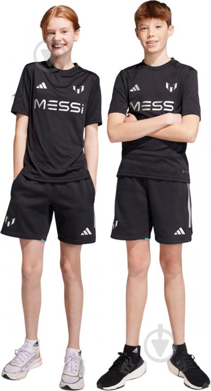 Шорти Adidas HR4348 р. 152 чорний - фото 6