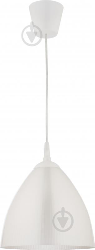 Подвес TK Lighting Dawid 1x60 Вт E27 перламутровый 2252 - фото 1