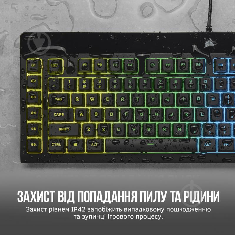 Клавиатура Corsair K55 RGB Pro USB (CH-9226765-RU) black - фото 12