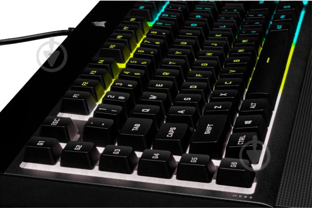 Клавиатура Corsair K55 RGB Pro USB (CH-9226765-RU) black - фото 6