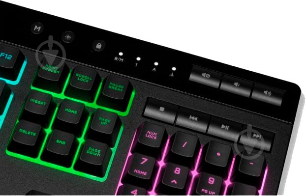 Клавиатура Corsair K55 RGB Pro USB (CH-9226765-RU) black - фото 8