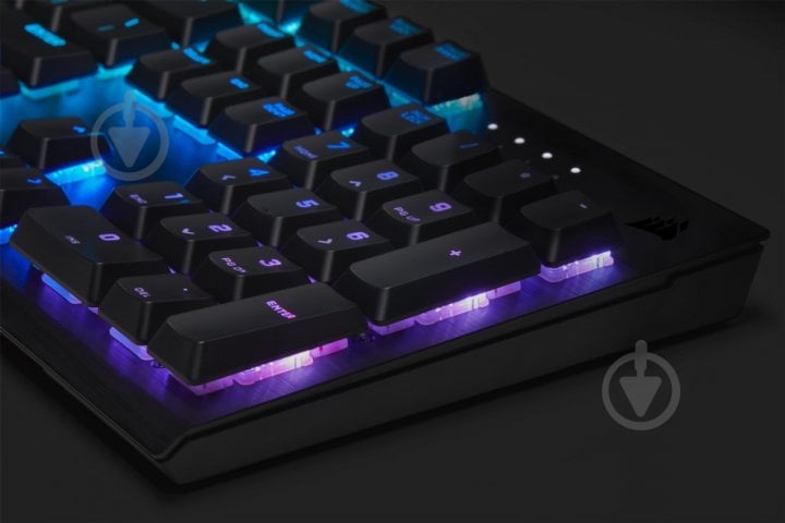 Клавиатура Corsair K60 RGB PRO Low Profile USB (CH-910D018-RU) black - фото 10