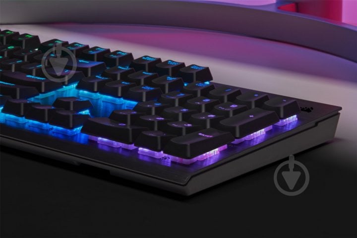 Клавиатура Corsair K60 RGB PRO Low Profile USB (CH-910D018-RU) black - фото 11