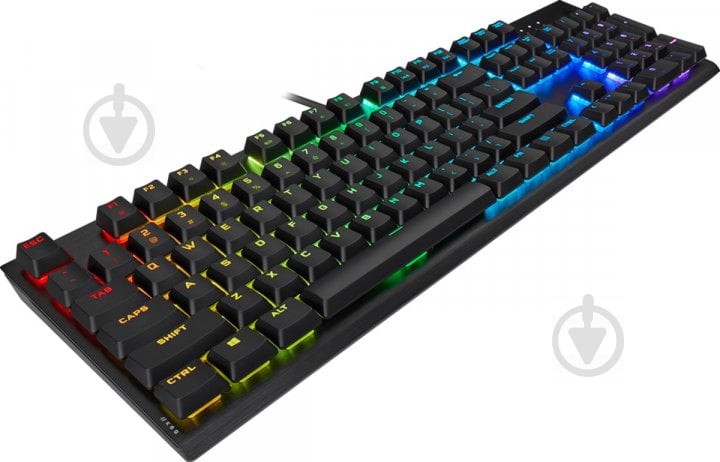 Клавиатура Corsair K60 RGB PRO Low Profile USB (CH-910D018-RU) black - фото 3