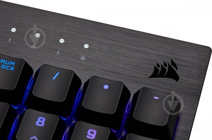 Клавиатура Corsair K60 RGB PRO Low Profile USB (CH-910D018-RU) black - фото 8