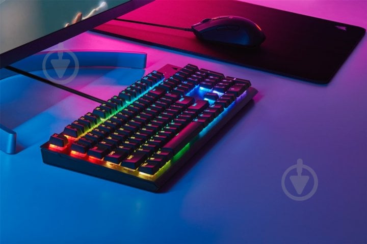 Клавиатура Corsair K60 RGB PRO Low Profile USB (CH-910D018-RU) black - фото 9