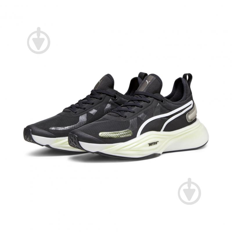 Кросівки чоловічі Puma PWR NITRO SQUARED 37868701 р.40,5 чорні - фото 1