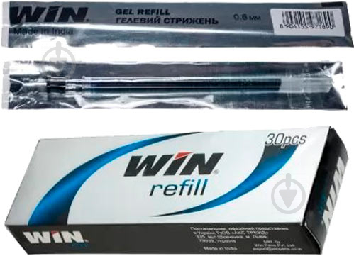 Стержень Gel Refill 130 мм 0.6 мм красный 1200011 WIN - фото 1