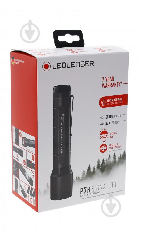 Ліхтар Led Lenser P7R Signature 502190 - фото 6