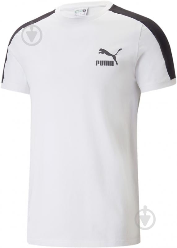 Футболка Puma T7 ICONIC TEE 53820402 р.2XL белый - фото 1