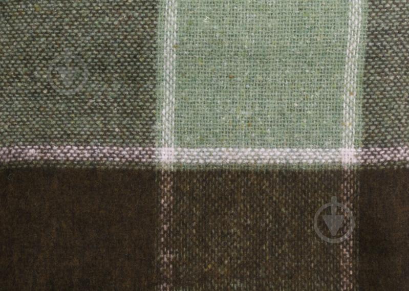 Плед Палермо 170x130 см зеленый Vladi - фото 2