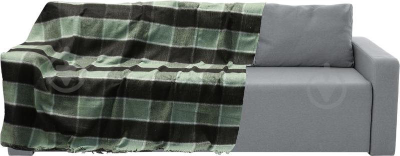 Плед Палермо 170x130 см зеленый Vladi - фото 1