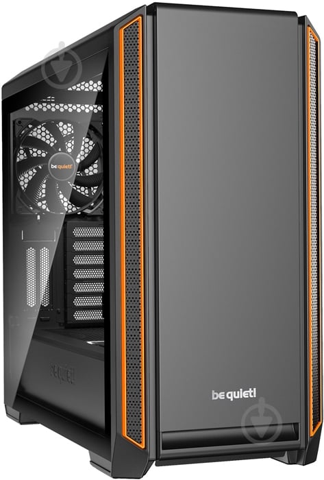 Корпус be quiet! Silent Base 601 Window Black-Orange (BGW25) - фото 1 Корпус be quiet! Silent Base 601 Window Black-Orange (BGW25) - фото 1