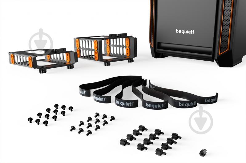 Корпус be quiet! Silent Base 601 Window Black-Orange (BGW25) - фото 9 Корпус be quiet! Silent Base 601 Window Black-Orange (BGW25) - фото 9