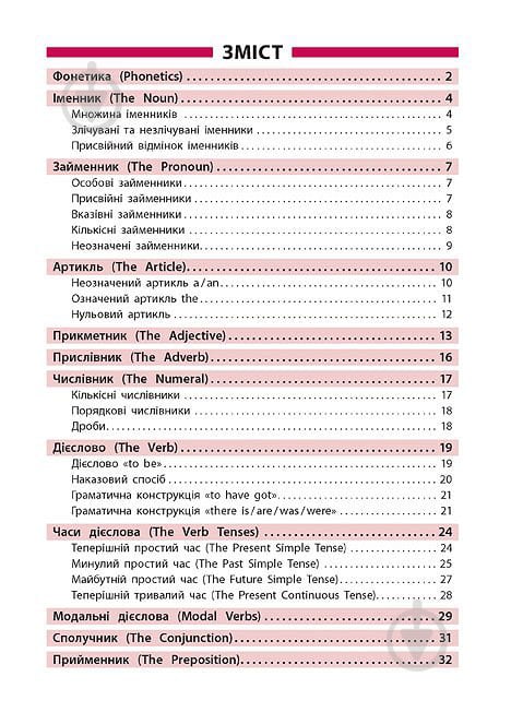 Книга Юлія Чіміріс «Англійська мова. 1-4 класи» 978-966-284-432-0 - фото 2