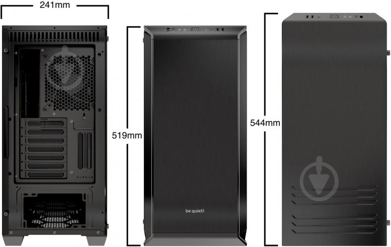 Корпус be quiet! Dark Base 700 Black (BGW23) - фото 6